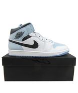 Air Jordan 1 Mid SE Ice Blue Sneakers Men&#39;s Size 12 NEW DV1308-104 - $159.95