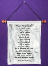 Happy Home Recipe - Personalized Wall Hanging (463-1) - £15.22 GBP