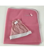 Berenguer La Newborn Waffle Blanket &amp; Hat Set Pink for Special Edition 2... - $19.75