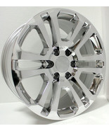 Chevy 20&quot; Chrome Split Spoke Wheels Rims For 2000-2025 Silverado Tahoe S... - $1,216.71