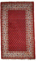 Handmade vintage Oriental rug 3&#39; x 5.3&#39; (93cm x 162cm) 1970s - 1C767 - $871.25