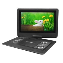  Trexonic 12.5 Inch Portable TV+DVD Player with Color TFT LED Screen and... - $80.96