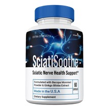 SciatiSoothe Capsules, Max Strength Pills Cognitive and Brain Health  (1 Pack) - £19.82 GBP