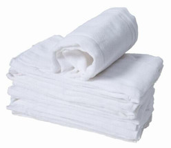 Prefold Diaper Cloth Rags, Knitted Cotton, Diapers Cloth, Towels - 25 lbs Box - £77.48 GBP