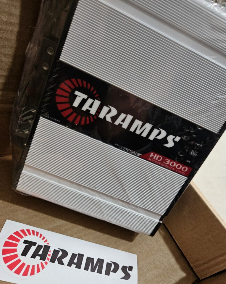Taramps HD 3000 4 Ohm 3000W Full Range Class D Mono Amplifier - $228.10