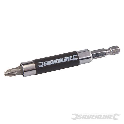 FINGER SAVER RETRACTING SCREW FINDER DRILL BIT HOLDER  MAGNETIC P100 - $6.49