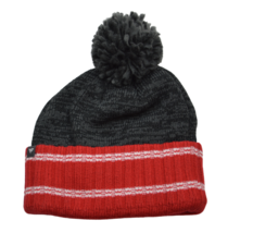 Chicago Blackhawks NHL Gray Series Knit Beanie Pom Pom Winter Hat by Fanatics - £17.82 GBP
