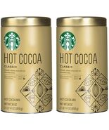 STARBUCKS CHOCOLATE HOT COCOA MIX POWDER CLASSIC BULK 84 SERVINGS! 2 TIN... - $65.99