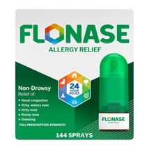 Flonase Allergy Relief Nasal *09/2025*Spray, 24 Hour Non Drowsy Allergy - $14.49