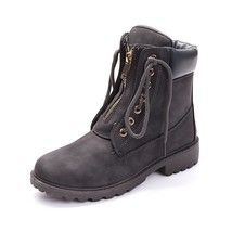 Boots Autumn And Winter Two Wearing Lace-up Short Boots Women Casual Flat Overal - £39.31 GBP