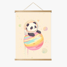 Pandora the Panda Magnetic Wood Frame Hanger by Dancing Littles Jungle - $753.73 MXN