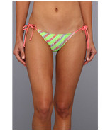 L*Space Oooh La La Full Cut Bottom String Bikini Size Medium MSRP $74.80  - £11.20 GBP