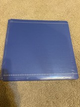 NEW Creative Memories 12x12 Blue Denim Revival blue foiled Album Scrapbook - £26.20 GBP