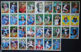 1988 Topps Montreal Expos Team Set of 34 Baseball Cards With Traded - £3.16 GBP
