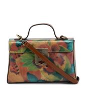 PATRICIA NASH Leather Carisbrooke Satchel with a Crossbody Strap - $108.90