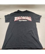Thrasher Magazine Mens T Shirt Black Skateboarding Flame Spell Out Size Small - $16.82