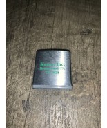 Vintage Zippo Advertising Tape Measure Kerex Inc. Breezewood,PA - $362.22 MXN