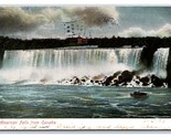 American Falls From Canada Niagara Falls NY New York DB Postcard T20 - $1.93