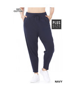  Plus Size Womens Sweatpants   Navy Blue Joggers Workout Pants Relaxed F... - $375.00 MXN+