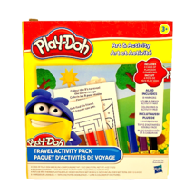 Play-Doh Travel Activity Pack Car Portable Set Coloring Book Fold Out Bo... - $279.00 MXN