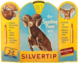 Silvertip Ammunition Laser Cut Metal Advertising Sign - $69.25