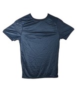 Kids Blank Navy Blue Shirt Youth Size Large Active Wear Workout Top - $17.86
