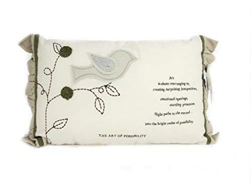 The Donna Downey Collection Hand Crafted Pillow Natural Collection The Art Of Po - £7.87 GBP