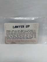 Lawyer Up Board Game Promo Cards Sealed - £27.99 GBP