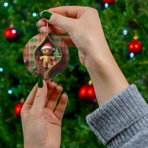 Gingerbread Girl Christmas Ornament, Christmas Gift, Holiday Tree Decor - £6.25 GBP