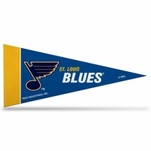 St. Louis Blues NHL Felt Pennant 4&quot; x 9&quot; Mini Banner Flag Souvenir NEW - £2.84 GBP