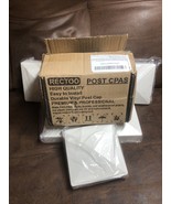 (6 Pack) 4x4 Vinyl Fence Post Caps, White PVC, Decorative Pyramid Cover ... - €11,25 EUR