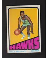 1972 Topps Basketball #97 Walt Bellamy HOF Atlanta Hawks - £7.08 GBP