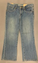 NWT Crazy 8 Bootcut Adjustable Waist Girls Size 7 Plus Denim Jeans C81041 - £7.07 GBP