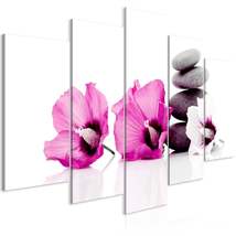 Tiptophomedecor Stretched Canvas Zen Art - Calm Mallow Pink 3 Piece - Stretched  - £71.93 GBP+