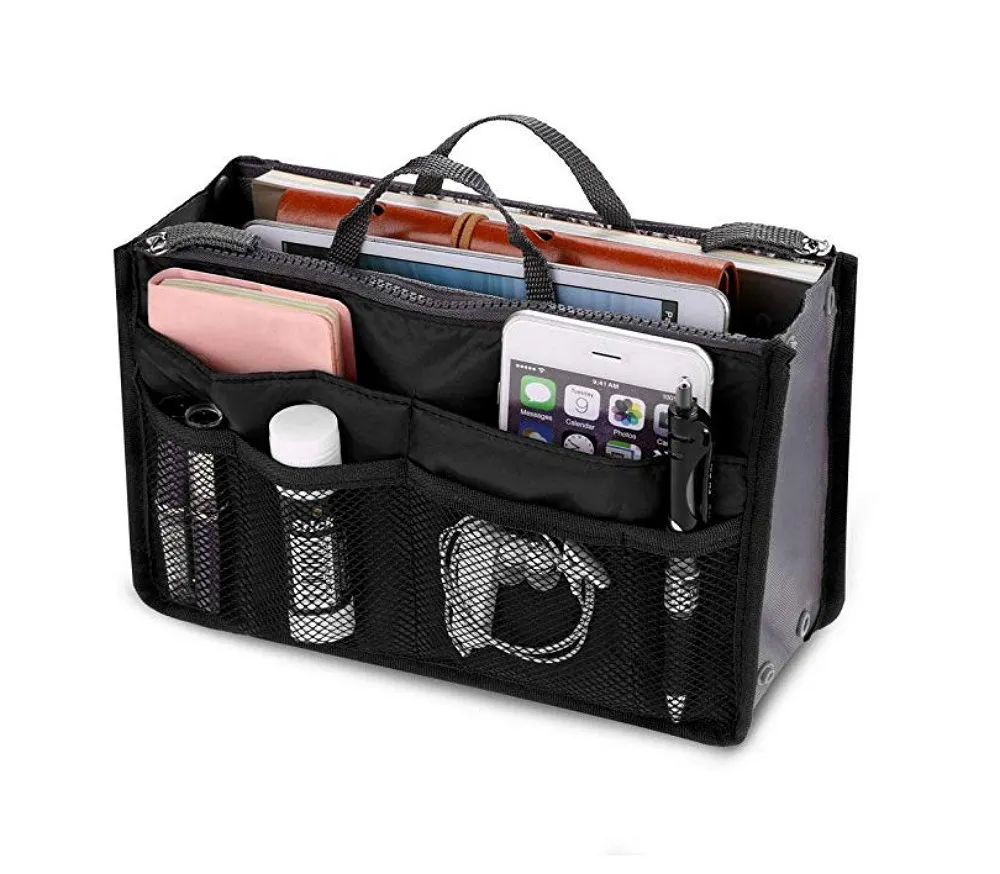 Women&#39;s Travel Handbag Organizer Insert-Multi-Pocket Purse Liner, Tote Organizer - £35.48 GBP