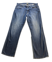 Lucky Brand Men&#39;s 361 Jeans Vintage Straight Blue Stretch Size 34X31 (Ta... - $18.49