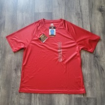 Men’s ZERO EXPOSURE Sun Protection UPF 50+ Shirt Size XL Red Outdoor NEW... - £13.25 GBP