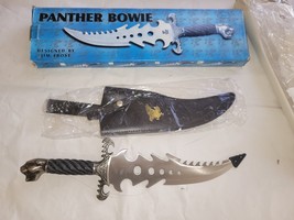 Jim Frost Custom Designed Panther Bowie Knife 20" Length w/Sheath in Box - $38.76