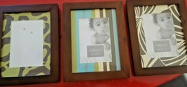 NEW Set of 3 Frames Picture 4&quot; x 6&quot; Couture Baby Bali Blue Never Used - £12.46 GBP