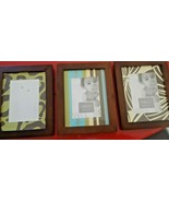 NEW Set of 3 Frames Picture 4&quot; x 6&quot; Couture Baby Bali Blue Never Used - £12.46 GBP