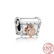 Jewelry Authentic 925 Silver Women Shopping Hand Bag Drifting Bottle Charm Charm - £9.41 GBP