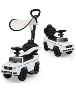 3-In-1 Ride on Push Car Mercedes Benz G350 Stroller Sliding Car with Can... - $2,945.02 MXN