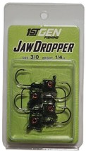 1st Gen Fishing JAW14 3/0-01 Jaw Dropper 1/4Oz 3/0 Grn Pumpkin - £7.77 GBP