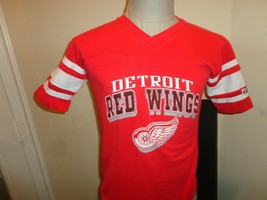 Vtg 90&#39;s Red Logo 7 Detroit Red Wings NHL Hockey 50-50 Jersey Shirt Youth XL Usa - £18.98 GBP