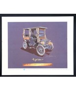 Vtg Bear Series Print Classic Autos Behr-Manning Troy NY 1904 Rambler To... - €10,37 EUR