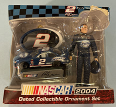 Nascar Collectible Rusty Wallace #2 Christmas Ornament 2004 New Old Stock - £8.92 GBP