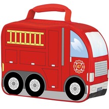 Thermos Novelty Soft Lunch Kit, Firetruck, 4 x 10 x 7 inches - £19.65 GBP