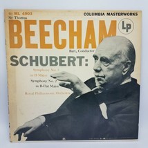 THOMAS BEECHAM ROYAL P.O. LP Schubert Nos. 1 &amp; 2 - Columbia ML-4903 VG+ ... - £11.79 GBP
