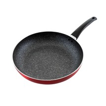 Oster Merrion 12 Inch Aluminum Frying Pan in Red with Bakelite Handle - $67.99