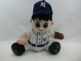 New York Yankees 10&quot; Plush MLB Genuine Merchandise NYY Baseball Stuffed Toy - £6.23 GBP